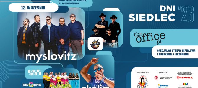 Dni Siedlec już 12go września! Dni Siedlec już 12go września!